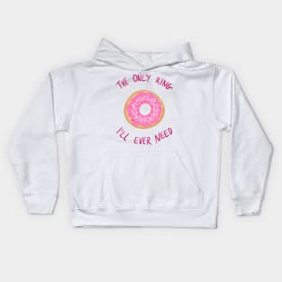 Only ring Kids Hoodie